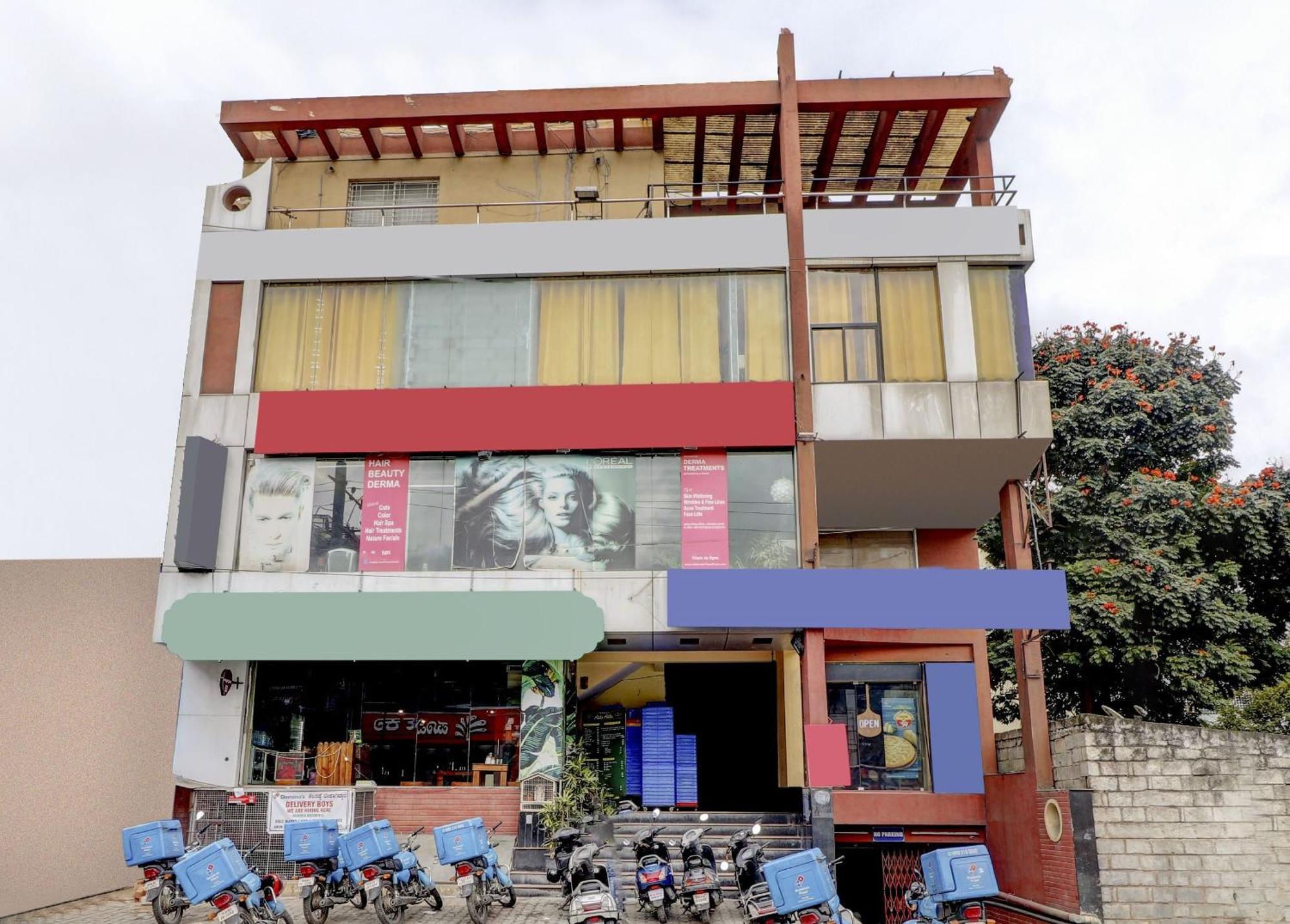 העיר בנגלור Hotel O Home Exotic Stay Bsk Rd Stage מראה חיצוני תמונה