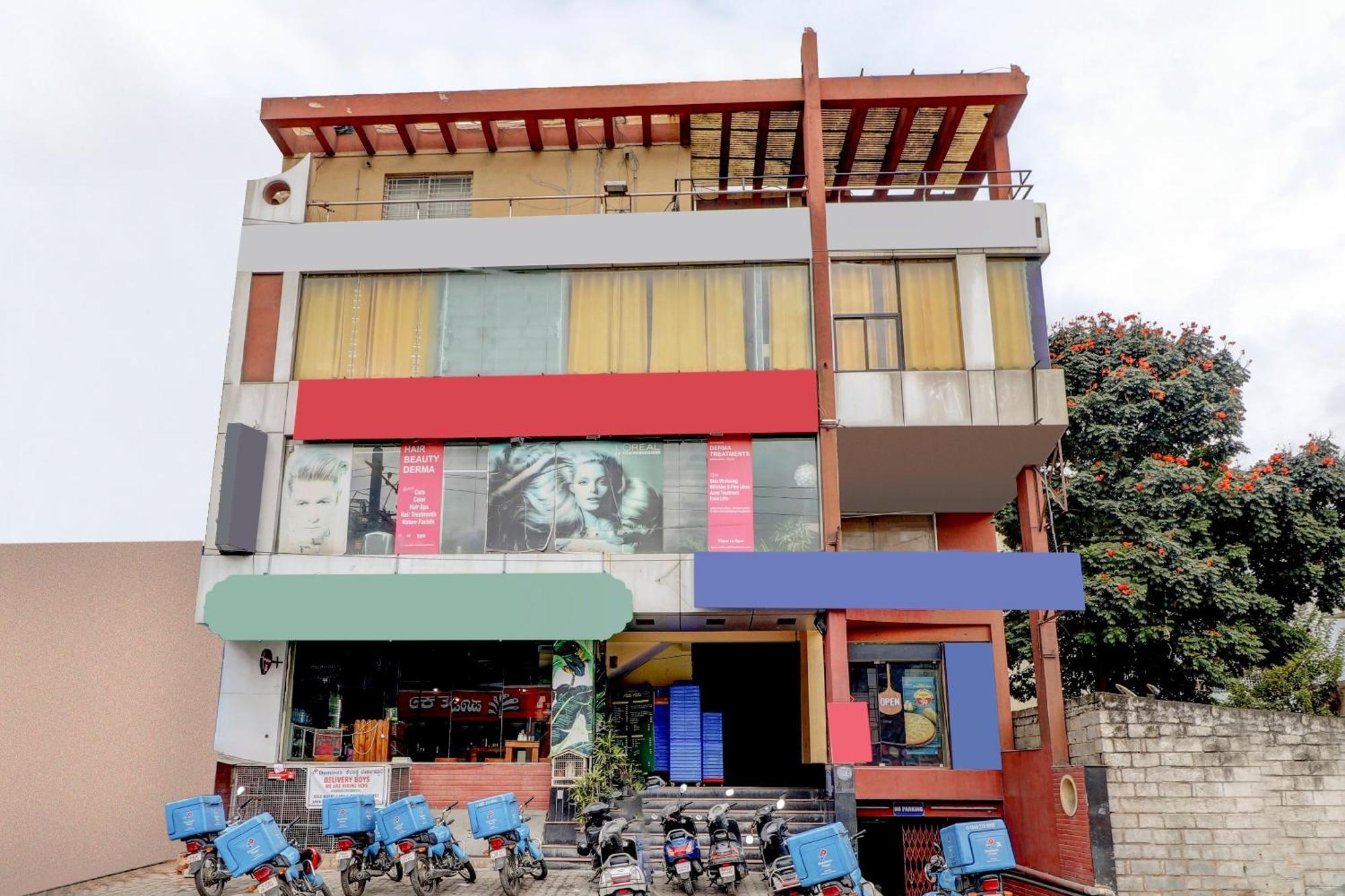 העיר בנגלור Hotel O Home Exotic Stay Bsk Rd Stage מראה חיצוני תמונה